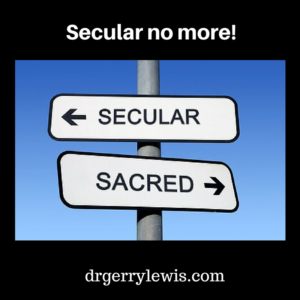 Secular no more!