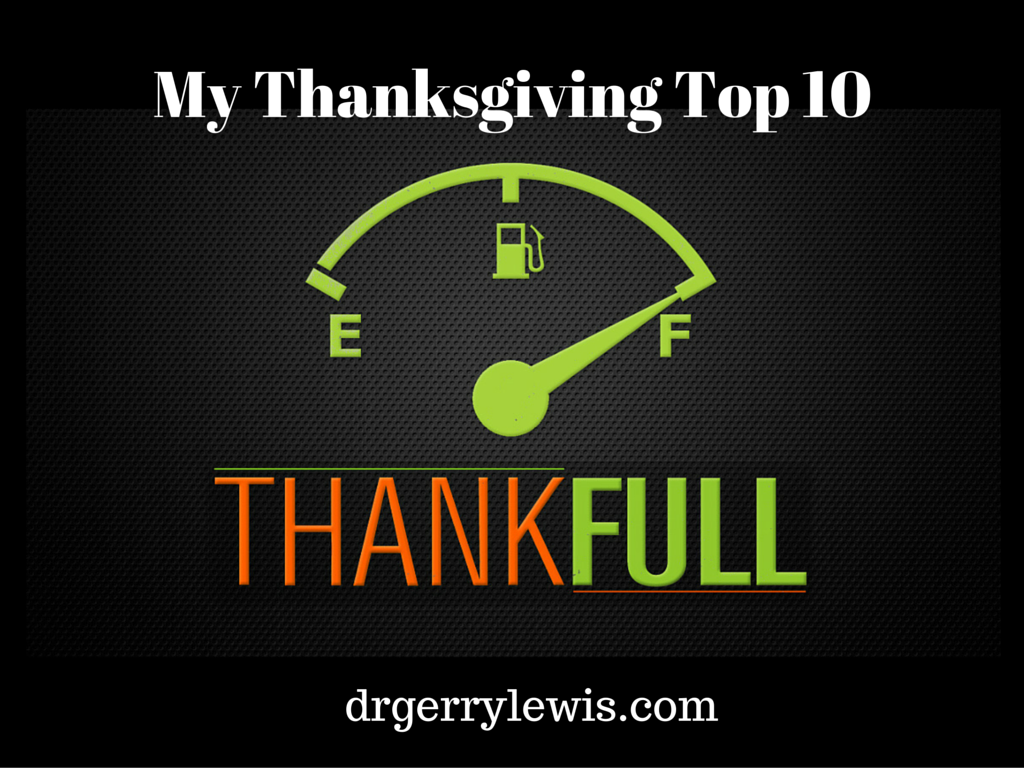 My Thanksgiving Top 10