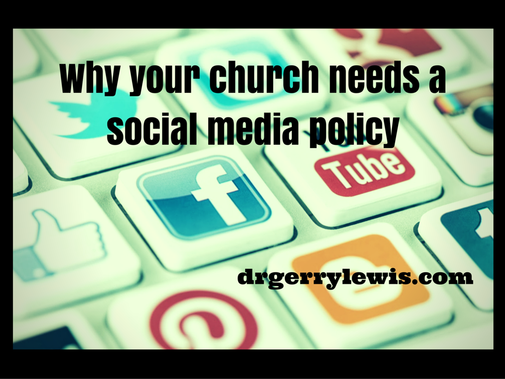 Why your church needs asocial media policy