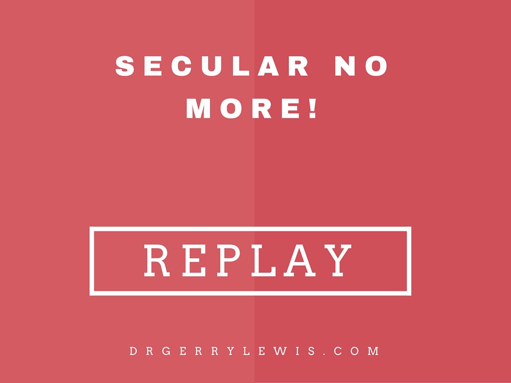 secular no more