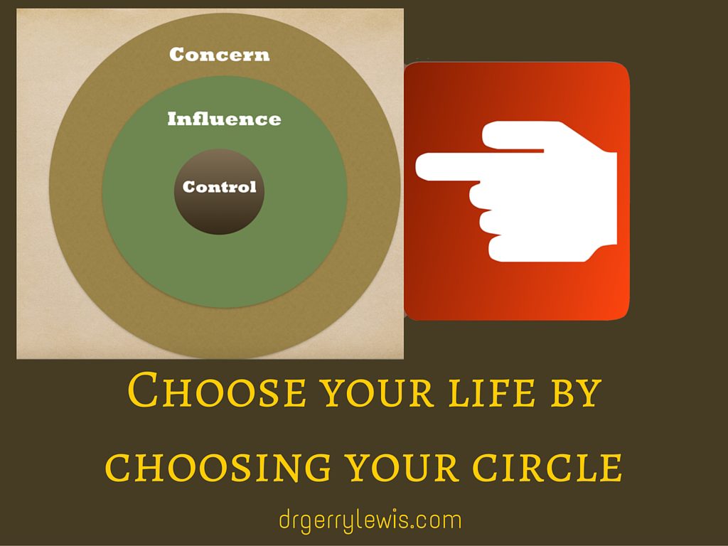 Choose your life by choosing your circle