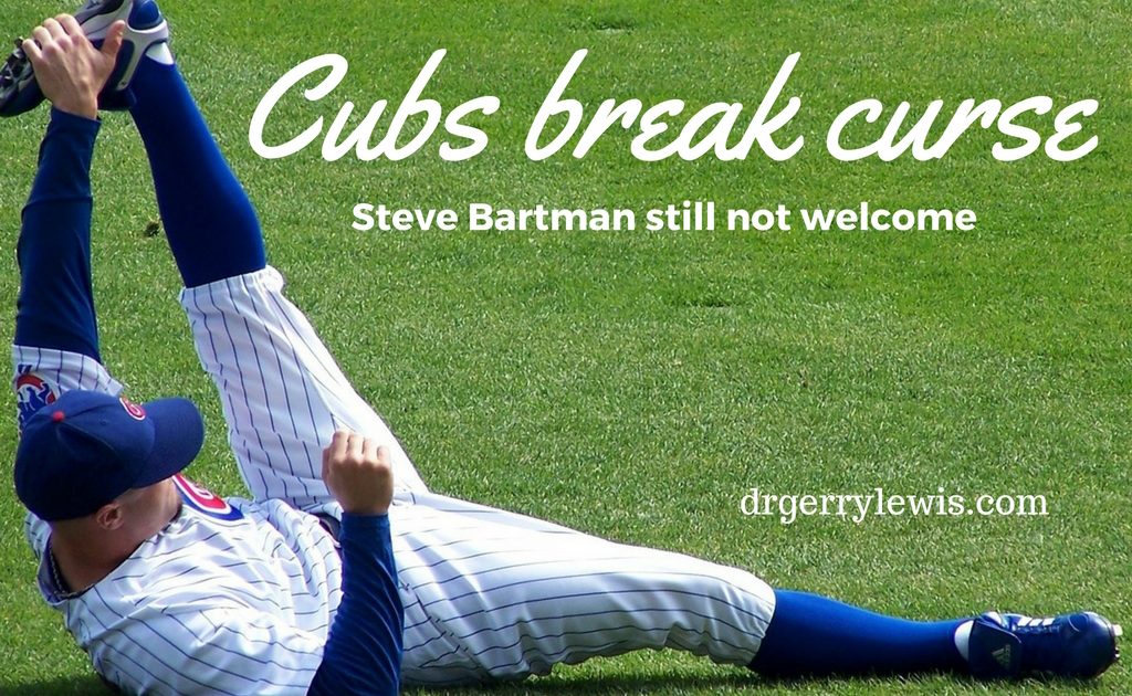 Me in the famous Steve Bartman seat at a Cubs game